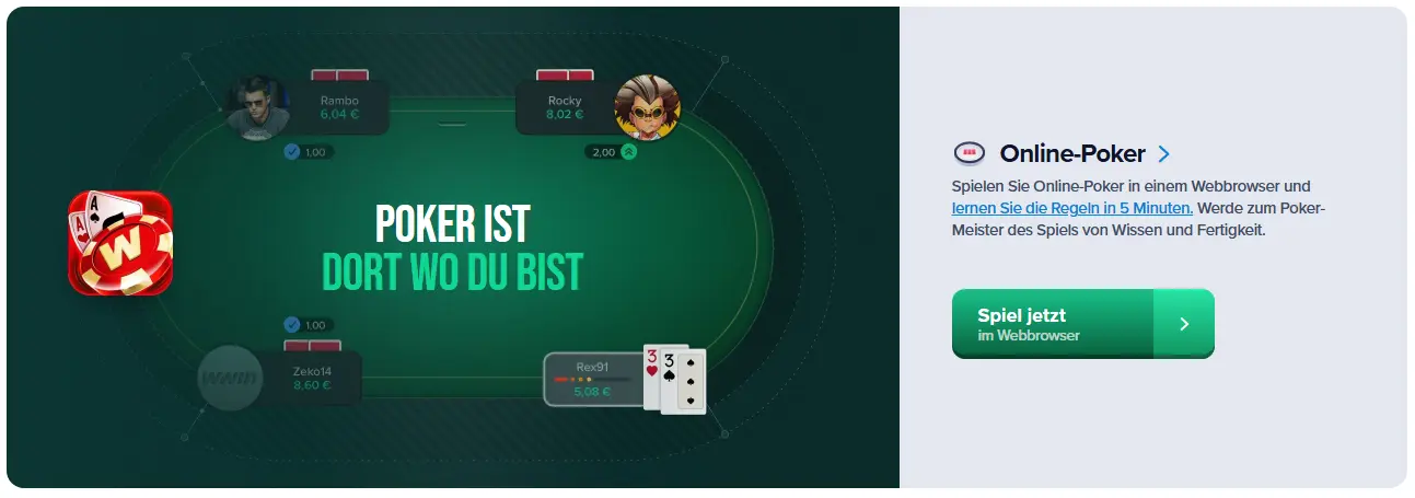 Registrierung und Anmeldung bei WWIN