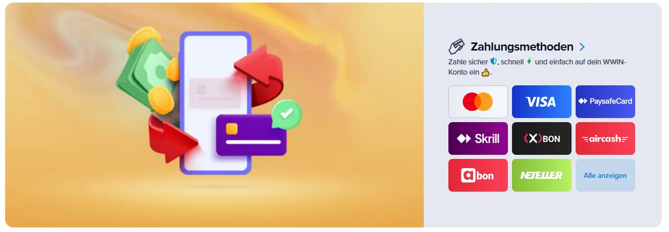 Arten und Besonderheiten des Spiels WWIN
