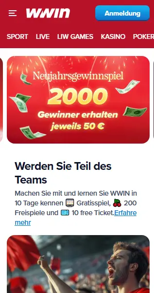 Mobiles Casino WWIN
